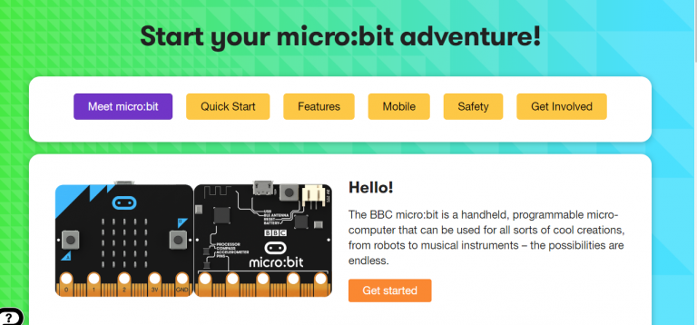 Start your microbit adventure image