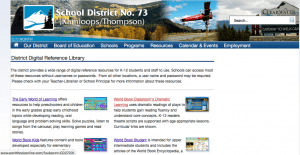 Kamloops District Links Page Image